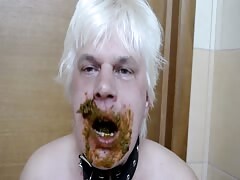 Master turned Armands Lusis into scat-addicted slut